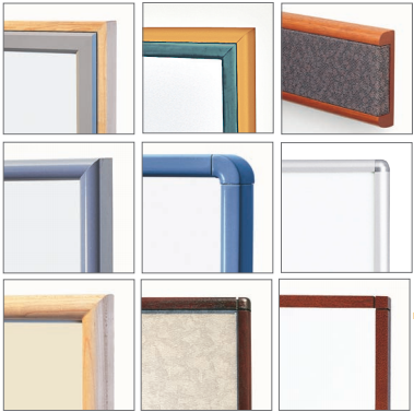 0307 - White Board Frames - Small Sample of Styles